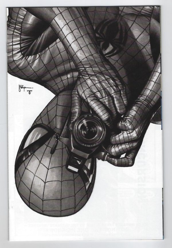 Amazing Spider-Man #1 C2E2 Mico Suayan Virgin B&W Cover LTD 500