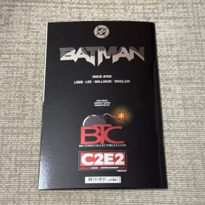 BATMAN #158 BATMAN/HUSH FOIL LOGO C2E2 2025 EXCLUSIVE SECRET DROP #2.