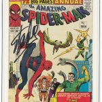 Amazing Spiderman Annual #1 Signed Stan Lee 1st Appearance Sinister Six CGC 4.5