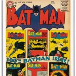 Batman #100 CGC 2.5 GD+ 1956 Joker Cover DC Detective Comics Anniversary Issue