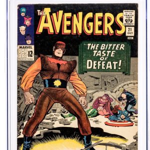 AVENGERS #21 CGC 6.0 Stan Lee Story, Don Heck & Wally Wood Art - Key Issue