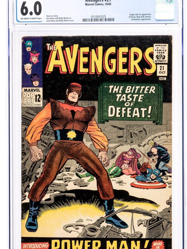 AVENGERS #21 CGC 6.0 Stan Lee Story, Don Heck & Wally Wood Art - Key Issue