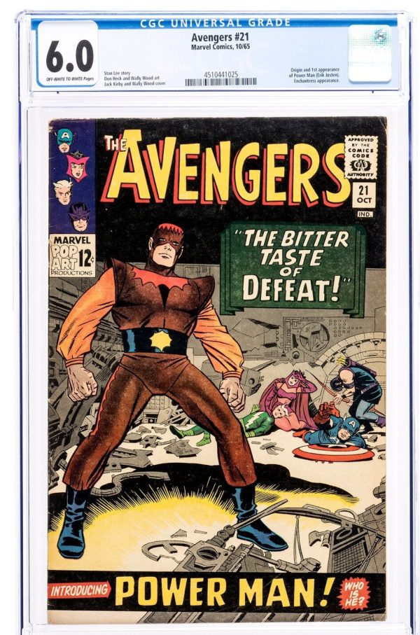 AVENGERS #21 CGC 6.0 Stan Lee Story, Don Heck & Wally Wood Art - Key Issue