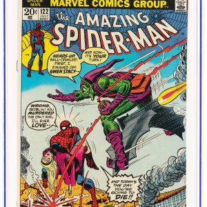 Amazing Spider-Man #122 CGC VF/NM 9.0 Death of the Green Goblin! Marvel 1973