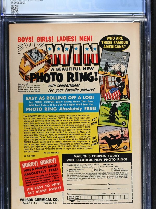 DETECTIVE COMICS #288 CGC 5.0 COMIC 1961 BATMAN AND ROBIN