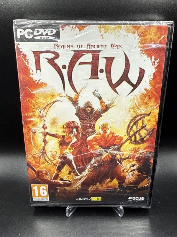 R.A.W Realms of Ancient War (PC, 2012) New - Neuf PEGI French Francais PAL