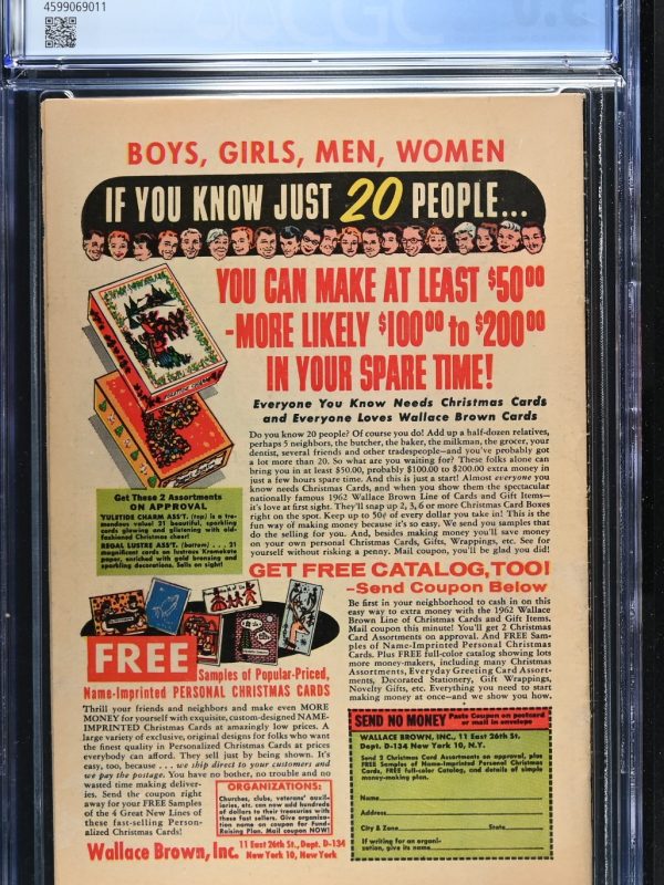FANTASTIC FOUR #7 (1962) - CGC 5.0 VG/F - MARVEL 1ST APPEARANCE KURRGO