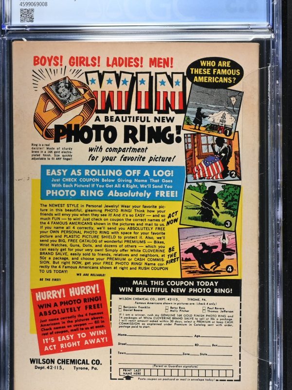 Detective Comics #292 1961 CGC 8.5 VF+ White Pages Batwoman App & Superman Cameo