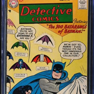 Detective Comics #244 1957 CGC 5.5 FN- White Pages - High Definition Scans
