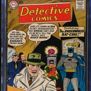 Detective Comics #242 1957 CGC 6.5 WHITE PAGES High Definition Scans**