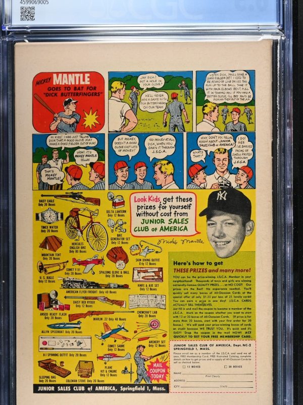 Detective Comics #242 1957 CGC 6.5 WHITE PAGES High Definition Scans**