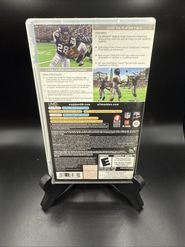 Madden NFL 09 PSP - Game, Box & Manual CIB
