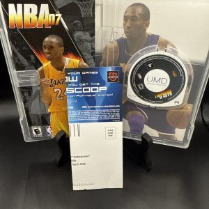 NBA 07 (Sony PSP, 2006) Complete With Kobe Bryant *TESTED* CIB Manual & Insert