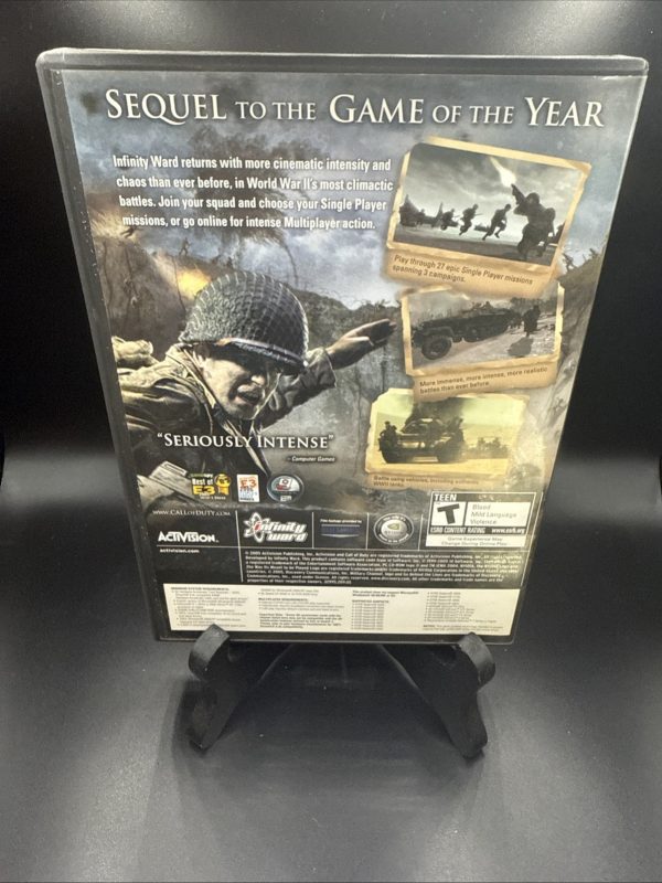 Call of Duty 2 (PC, 2005) Six Disc Set