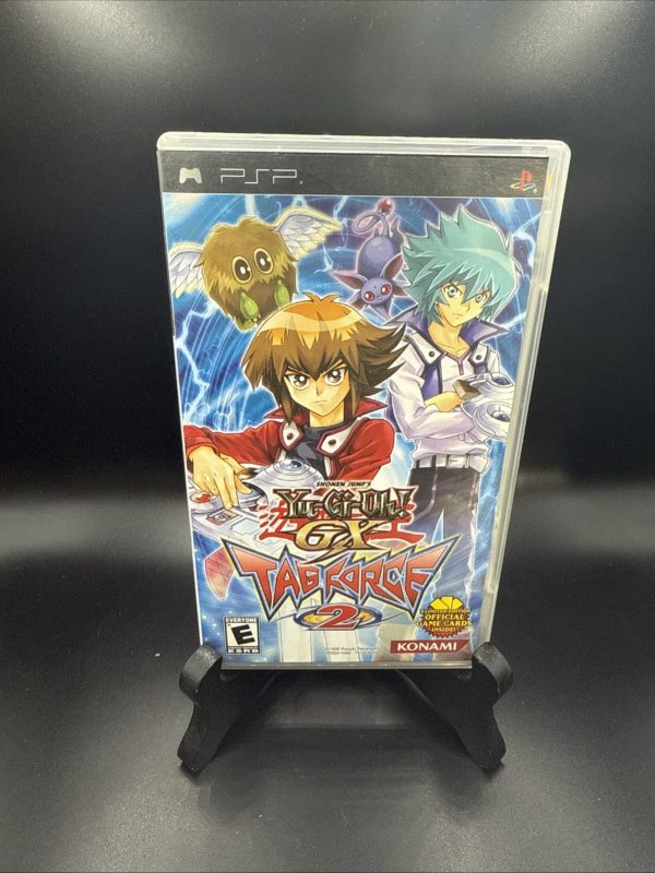 Yu-Gi-Oh GX Tag Force 2 (Sony PSP, 2007) CASE & MANUAL ONLY