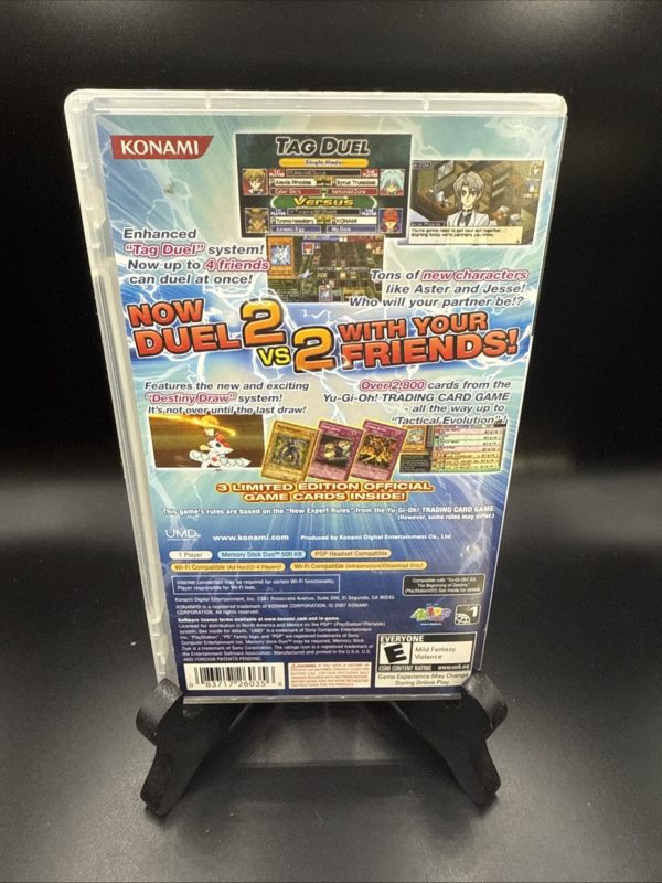 Yu-Gi-Oh GX Tag Force 2 (Sony PSP, 2007) CASE & MANUAL ONLY