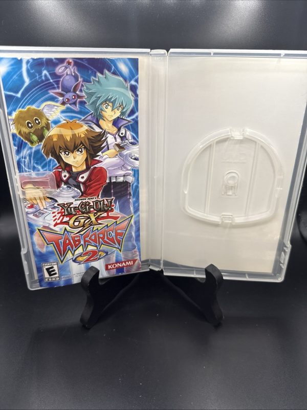 Yu-Gi-Oh GX Tag Force 2 (Sony PSP, 2007) CASE & MANUAL ONLY