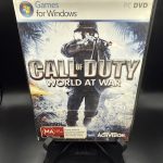 Call of Duty World at War Games For Windows PC 2008 CIB with Manual