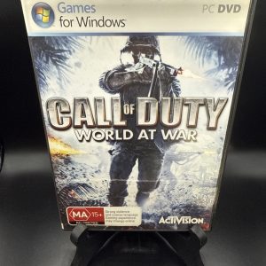 Call of Duty World at War Games For Windows PC 2008 CIB with Manual