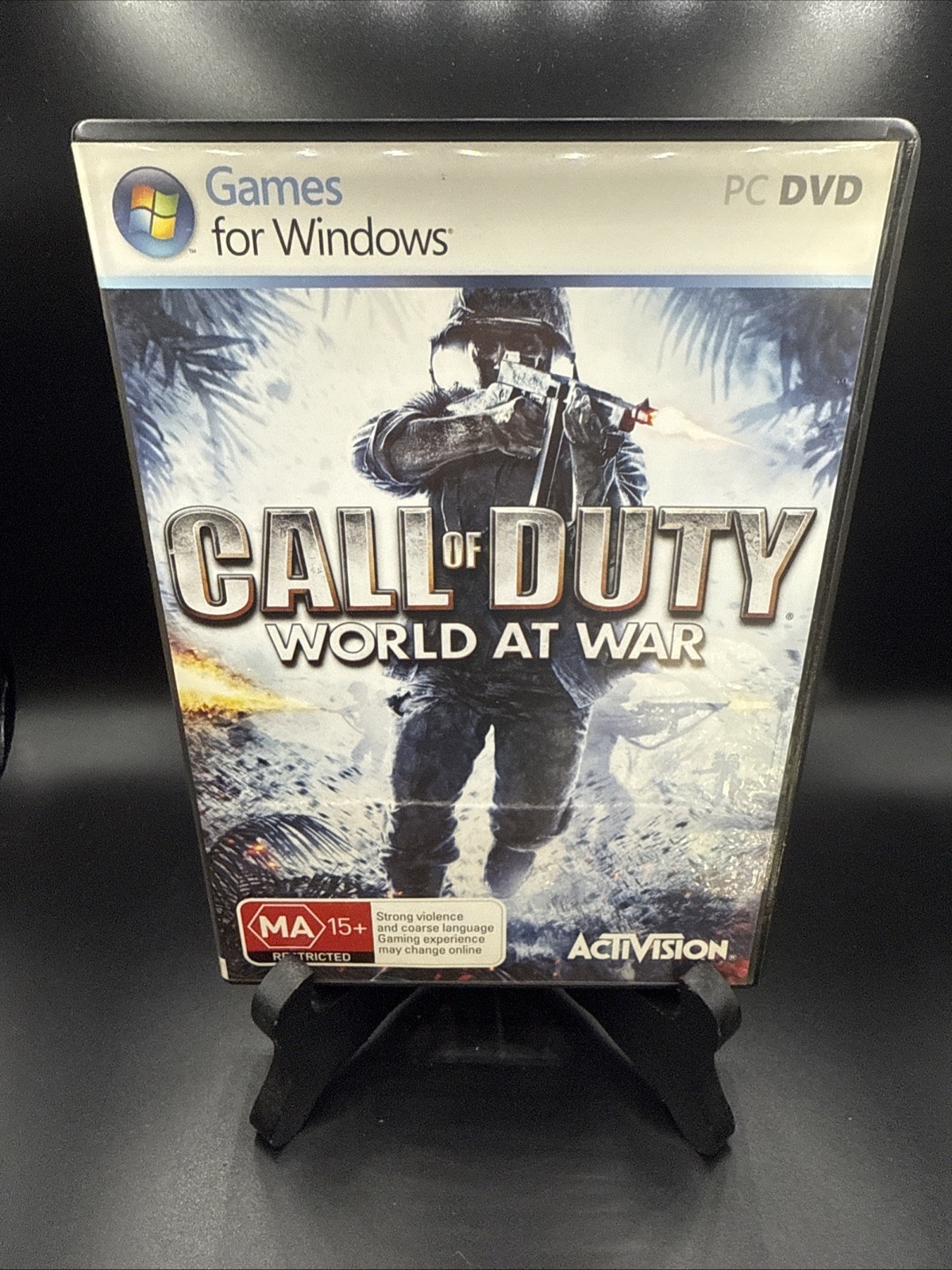 Call of Duty World at War Games For Windows PC 2008 CIB with Manual