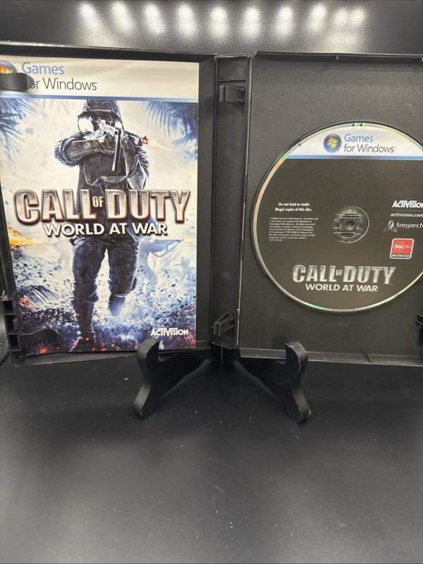 Call of Duty World at War Games For Windows PC 2008 CIB with Manual