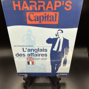 LOGICIEL L’ANGLAIS DES AFFAIRES HARRAP’S CAPITAL PC CD ROM FRANÇAIS ANGLAIS