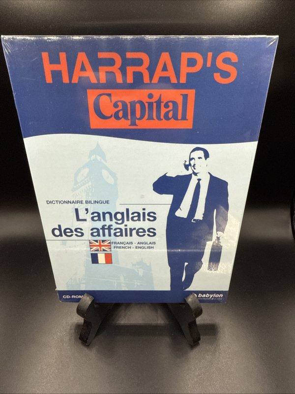 LOGICIEL L’ANGLAIS DES AFFAIRES HARRAP’S CAPITAL PC CD ROM FRANÇAIS ANGLAIS