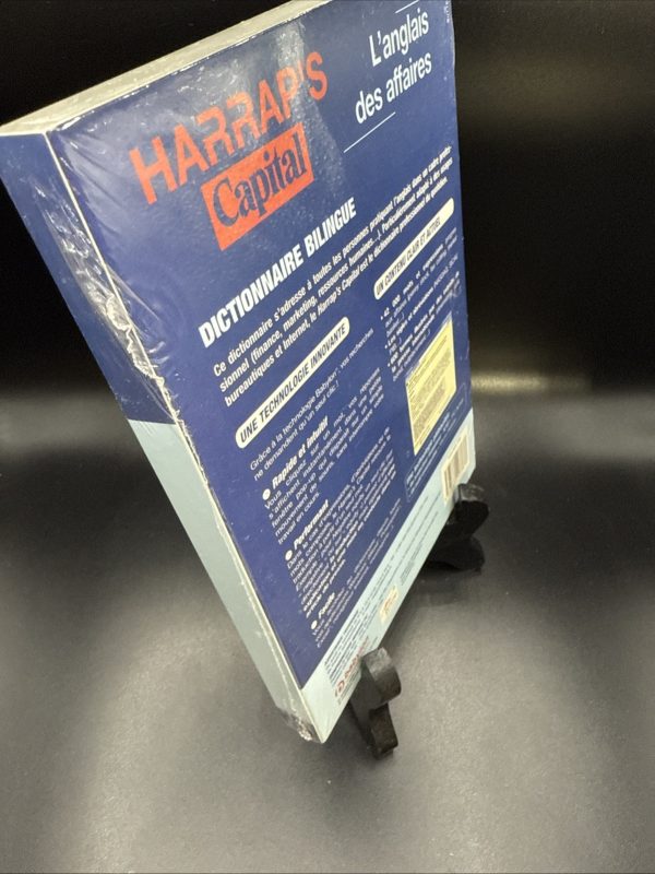 LOGICIEL L’ANGLAIS DES AFFAIRES HARRAP’S CAPITAL PC CD ROM FRANÇAIS ANGLAIS
