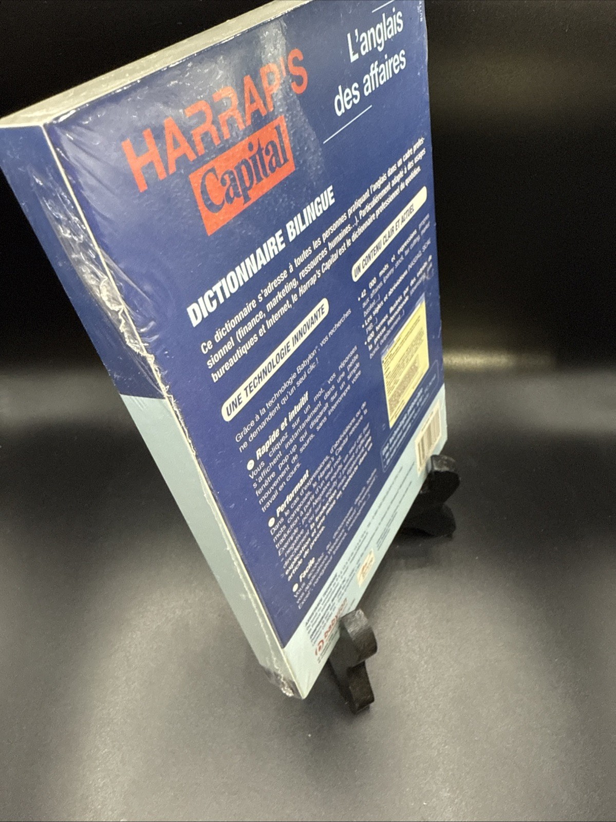 LOGICIEL L’ANGLAIS DES AFFAIRES HARRAP’S CAPITAL PC CD ROM FRANÇAIS ANGLAIS