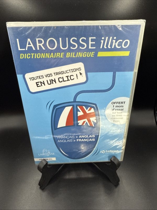 Larousse illico français-anglais dvd