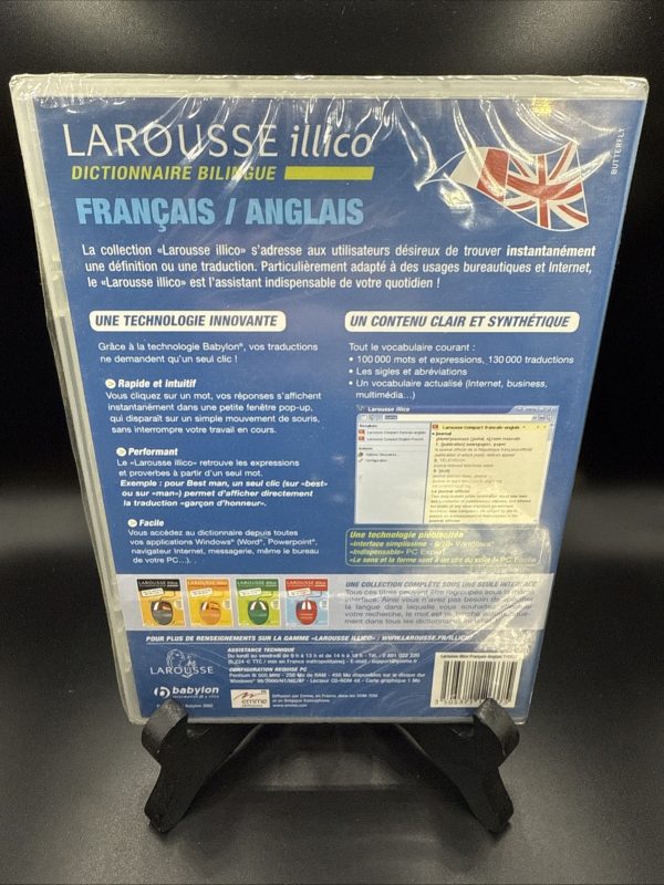 Larousse illico français-anglais dvd