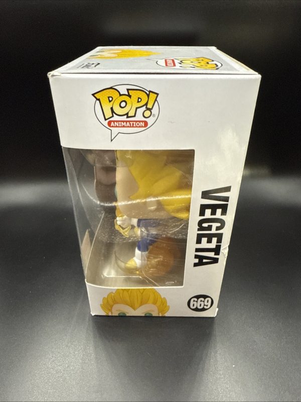 Funko POP! Animation: Vegeta #669 NYCC 2019 Exclusive Dragon Ball Z With Case