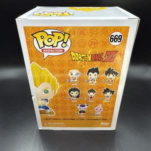 Funko POP! Animation: Vegeta #669 NYCC 2019 Exclusive Dragon Ball Z With Case