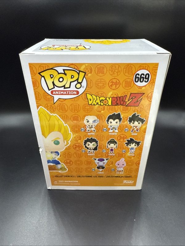 Funko POP! Animation: Vegeta #669 NYCC 2019 Exclusive Dragon Ball Z With Case
