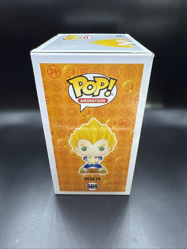 Funko POP! Animation: Vegeta #669 NYCC 2019 Exclusive Dragon Ball Z With Case