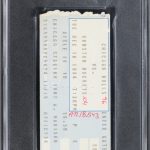 1984 Michael Jordan & Hakeem Olajuwon 1st NBA Matchup Ticket ROOKIE PSA 2 POP 2!