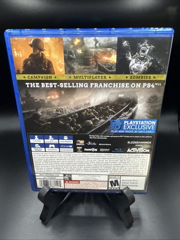 Call of Duty: WWII - Sony PlayStation 4. World War 2 PS4