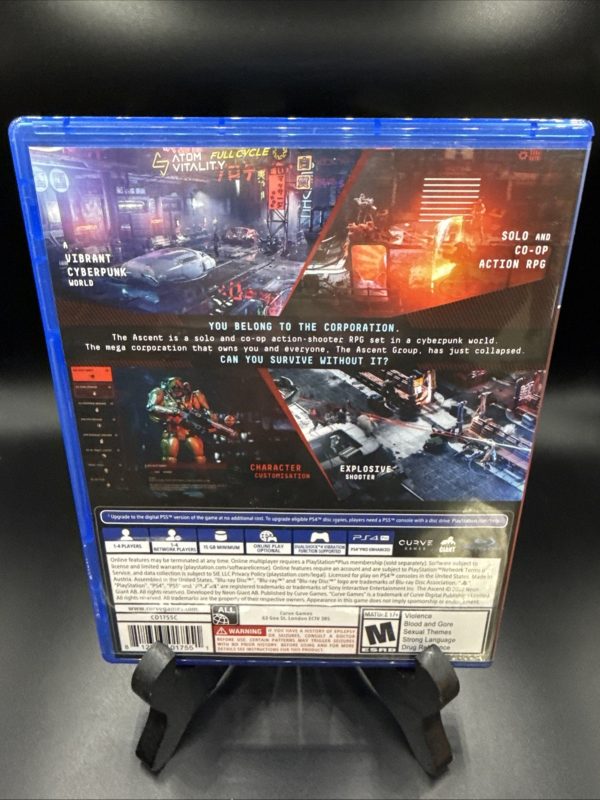 The Ascent (Sony Playstation 4/PS4, 2022) Used
