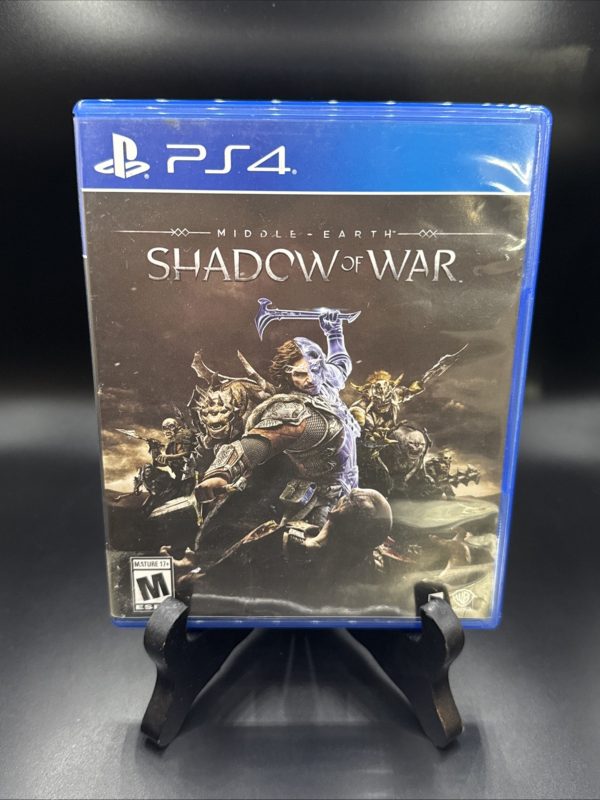 Middle Earth Shadow of War PS4 PlayStation 4 - Complete CIB Inserts Tested Works