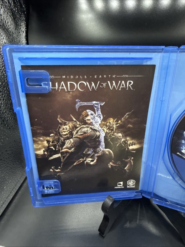 Middle Earth Shadow of War PS4 PlayStation 4 - Complete CIB Inserts Tested Works