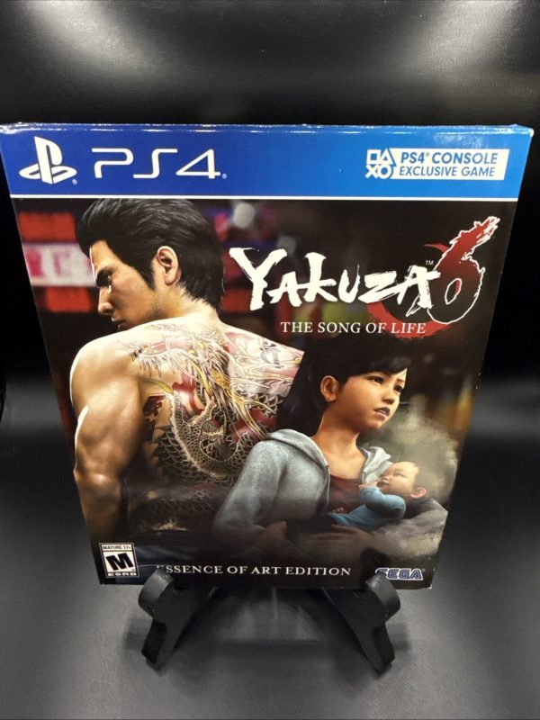 Yakuza 6: The Song of Life [Essence of Art Edition] (PlayStation 4 PS4, 2018)