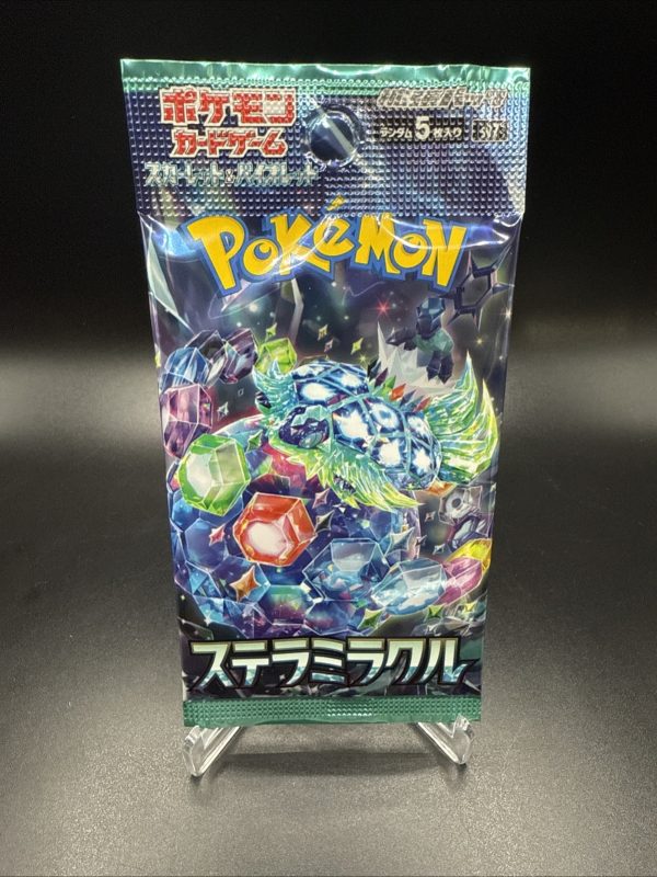 Stellar Miracle Booster Pack [SV7] Pokemon - Japanese Stellar Crown - US SELLER