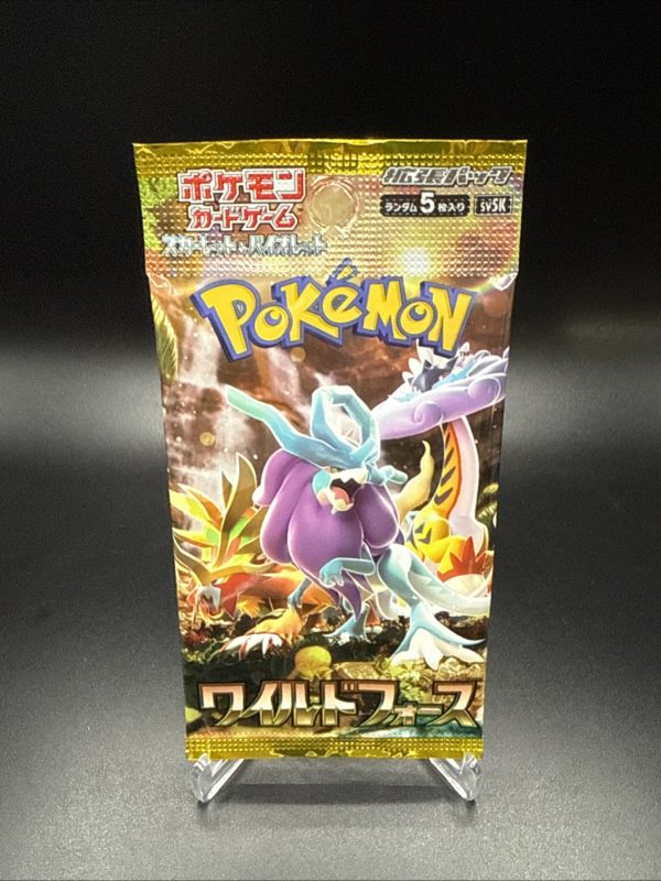 US SELLER Pokemon Card Game Wild Force Booster Pack Scarlet Violet SV5K Japanese