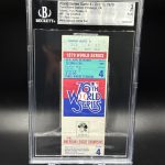 1979 WORLD SERIES Game 4 Ticket Stub Orioles Pirates Beckett 3 VG Stargell HR
