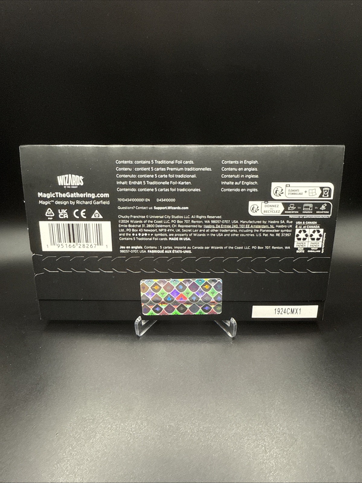 Chucky | Traditional FOIL Edition Secret Lair | New & Sealed | MTG