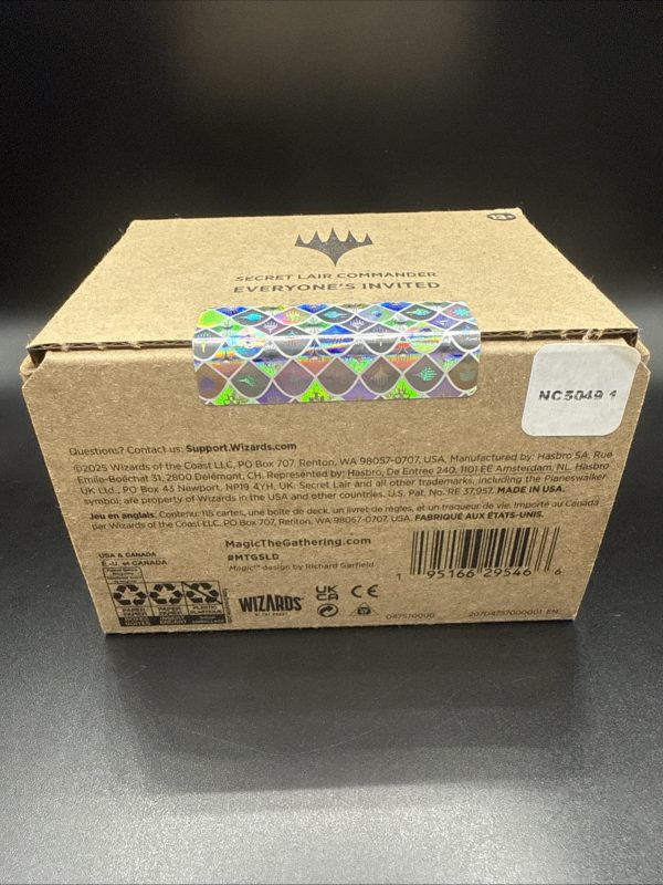 MTG Everyone’s Invited Secret Lair Commander Deck *New, Sealed* Dbl. Rainbow