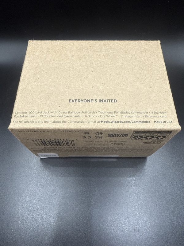 MTG Everyone’s Invited Secret Lair Commander Deck *New, Sealed* Dbl. Rainbow