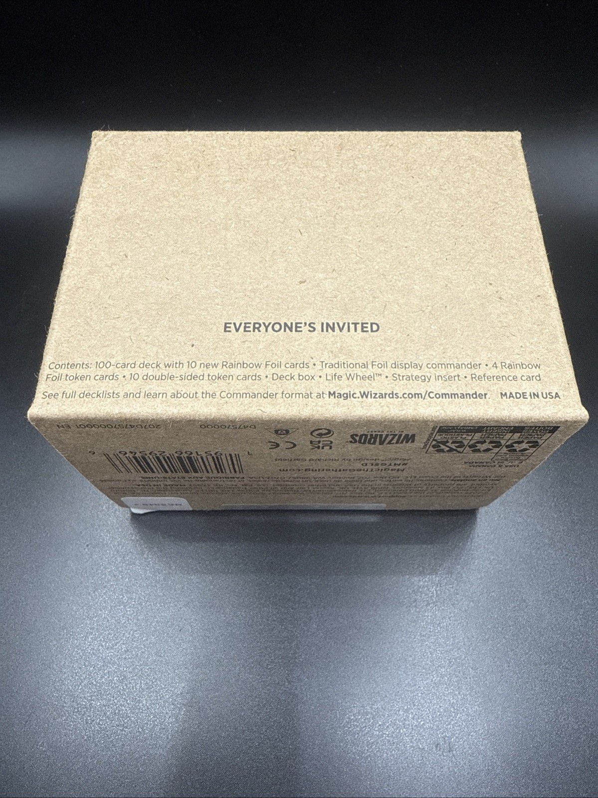 MTG Everyone’s Invited Secret Lair Commander Deck *New, Sealed* Dbl. Rainbow