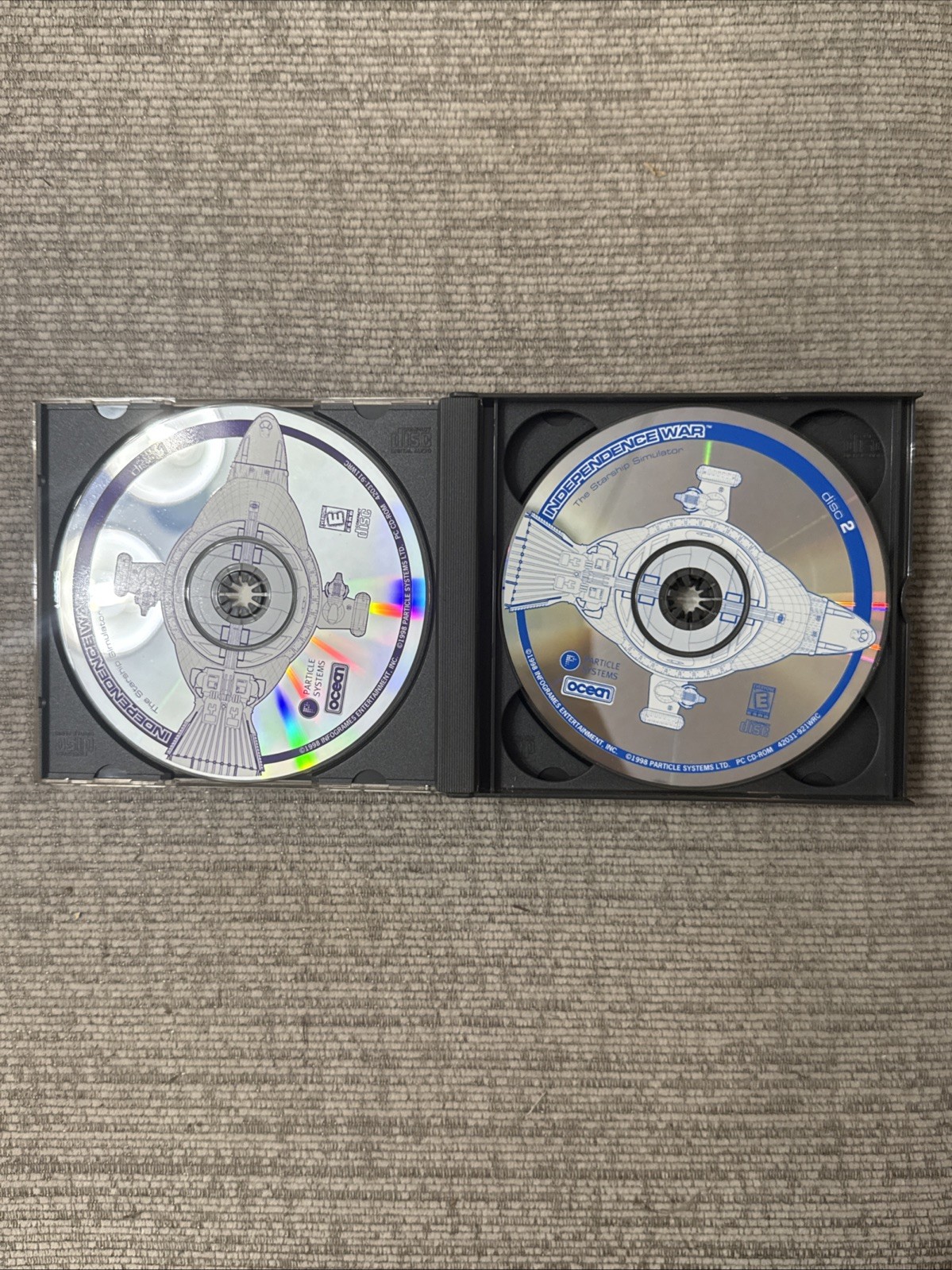 Independence War (PC, 1998) OCEAN The Starship Simulator 3 Disc Complete