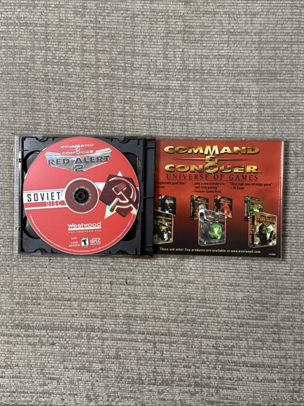 Command & Conquer: Red Alert 2 PC Strategy Game - Excellent Condition